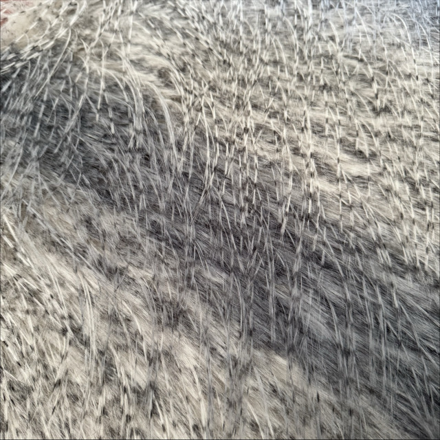WT-25044 Faux Fur FW24/25 NEW Fancy Feather Long Pile Imitation Plush Fabric for Jackets