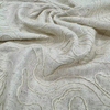 LCD-018B Rope Embroidery Linen/Viscose fabric