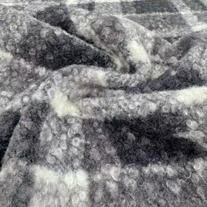 FZ-24067 Printed 100% Poly High Quality Knitted Fleece Fabric