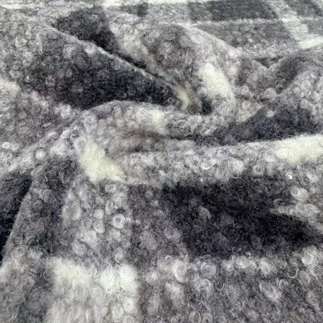 FZ-24067 Printed 100% Poly High Quality Knitted Fleece Fabric