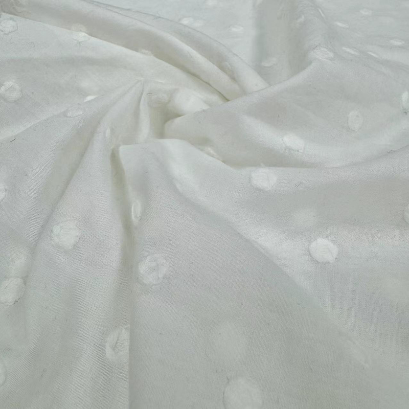 HDX-24072 Embroidery Cotton Fabric Wholesale