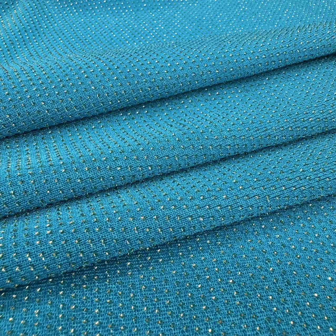 FZ-24018 Jacquard Knitted with Lurex Fabric Wholesale