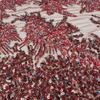 XRD-24100 Tulle with Machine Beads Embroidery Fabric
