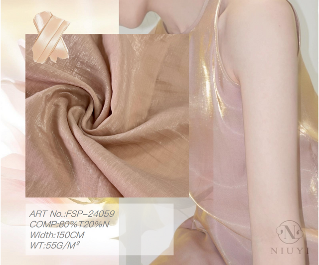 FSP-24059 Dyed Tencel/Nylon Woven Fabric Wholesale