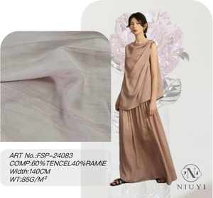 FSP-24083 Dyed Tencel/Ramie Woven Fabric Wholesale