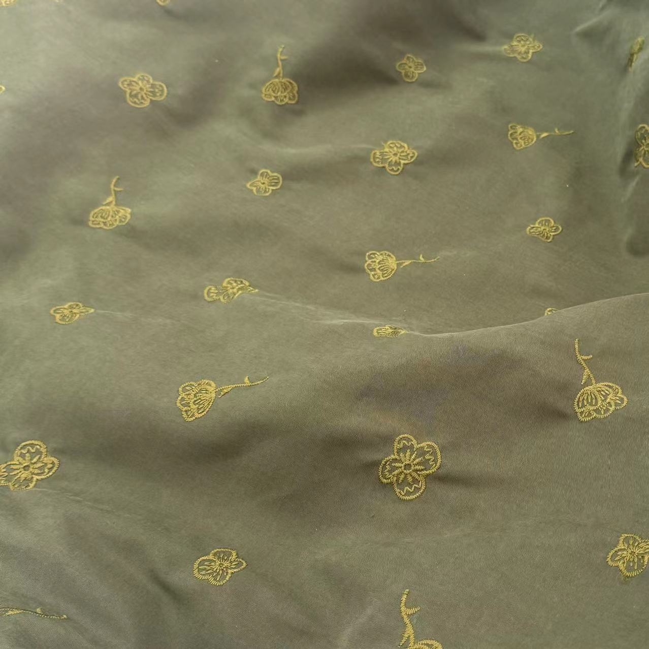 HD-166D Plain Embroidery Jacket Fabric Wholesale