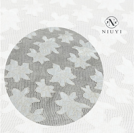 HDX-24102 Polyester Embroidery Fabric Wholesale