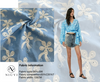 DEN-006 Embroidery Denim Fabric wholesale