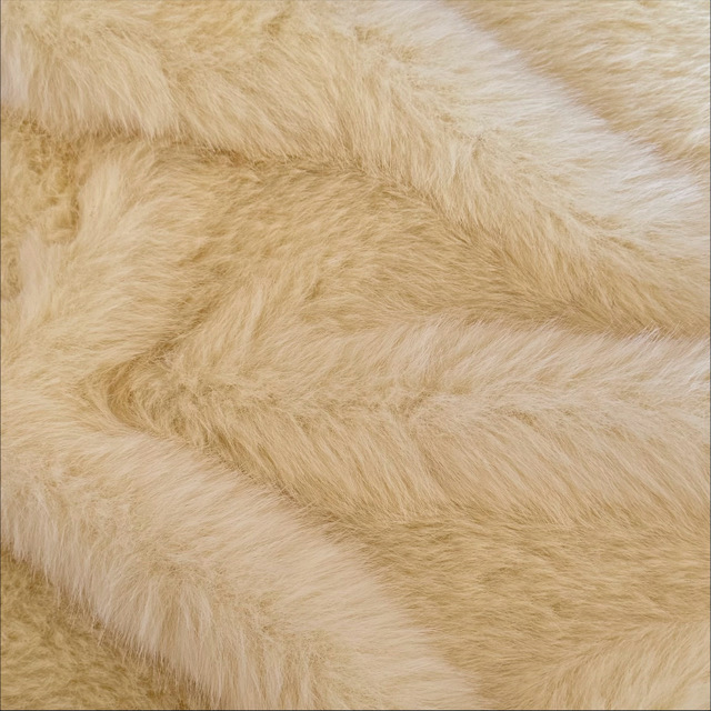 WT-24052 Good Quality High And Low Wool Fabric Imitation Mink Hair Fabric Fake Fur for Shoes Garments
