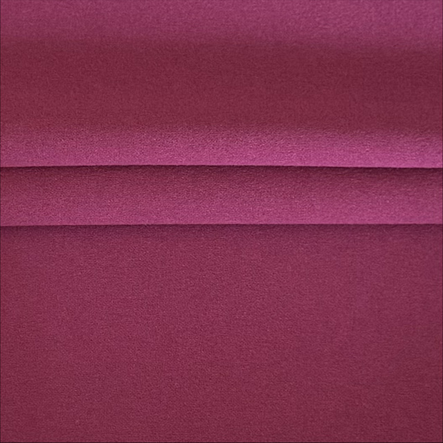 FSP-230 Spandex / Polyester Suede Fabric Scuba Suede Fabric Faux Leather Brushed Bonded Knitted Fabric for Jackets
