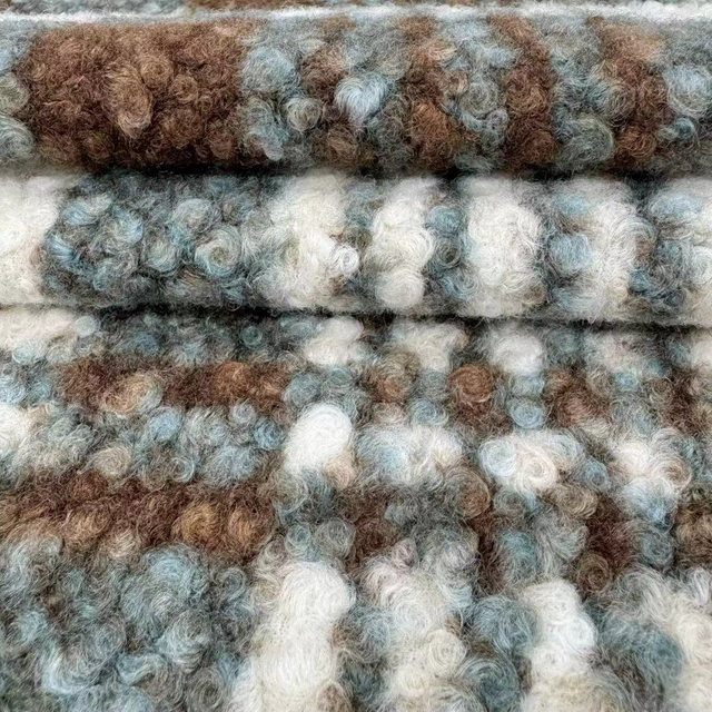 FZ-24057 Printed 100% Poly High Quality Knitted Fleece Fabric