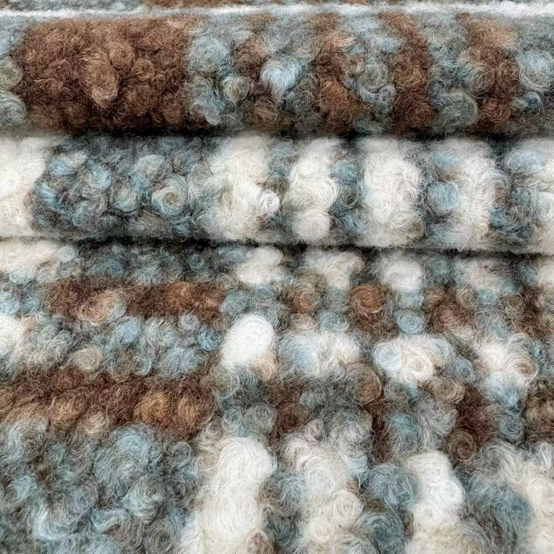 FZ-24057 Printed 100% Poly High Quality Knitted Fleece Fabric
