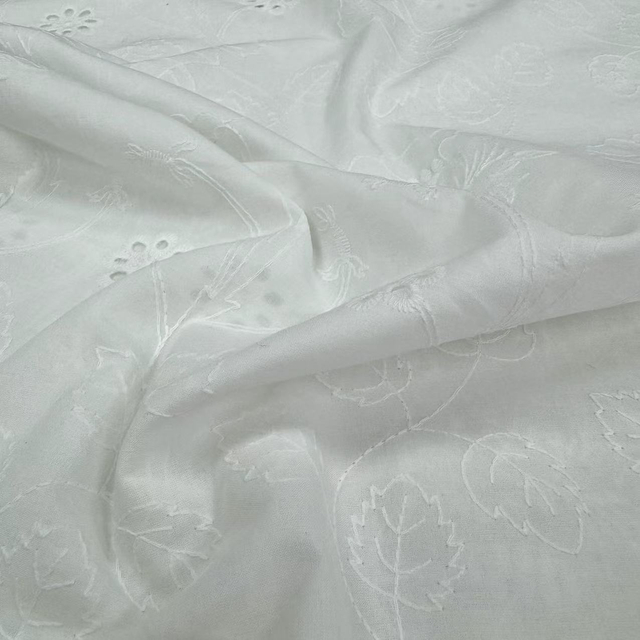 HDX-139 Machine Embroidery Cotton fabric