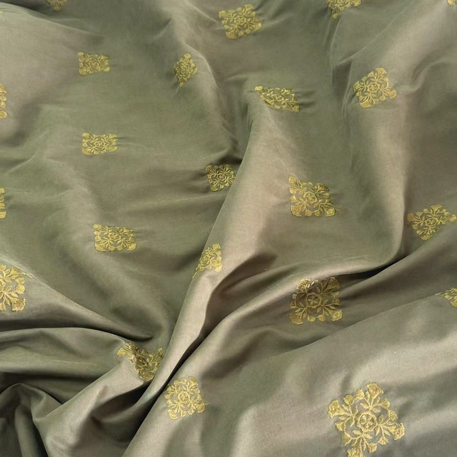 HD-154D Plain Embroidery Jacket Fabric Wholesale