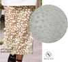 SNG-24049 Fashion Flower Laser Embroidery Lace Fabric 