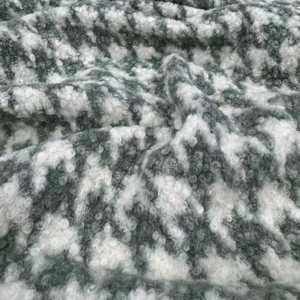 FZ-24068 Printed 100% Poly High Quality Knitted Fleece Fabric