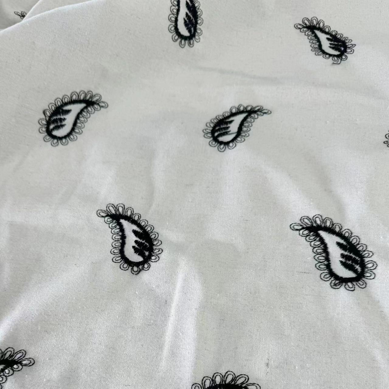 HD-331 Plain Embroidery Fabric Wholesale