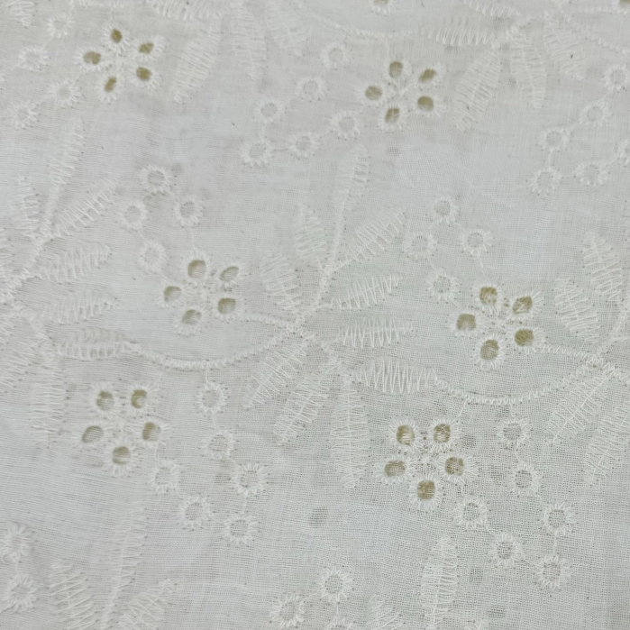 HDX-24029 Eyelet Embroidery Cotton fabric