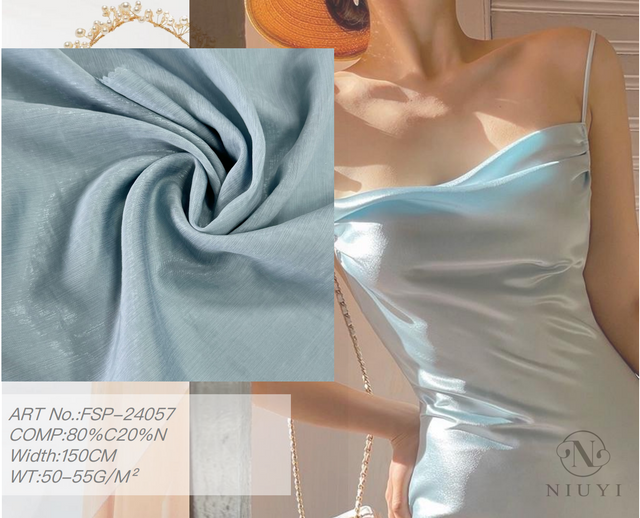 FSP-24057 Dyed Tencel/Nylon Woven Fabric Wholesale