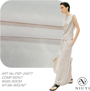 FSP-24077 Dyed Poly Woven Fabric Wholesale