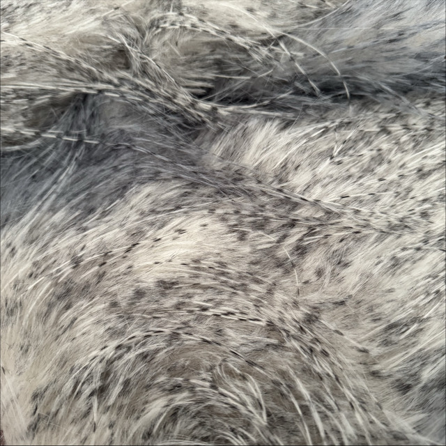 WT-25044 Faux Fur FW24/25 NEW Fancy Feather Long Pile Imitation Plush Fabric for Jackets