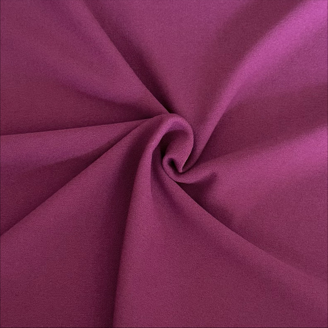 FSP-230 Spandex / Polyester Suede Fabric Scuba Suede Fabric Faux Leather Brushed Bonded Knitted Fabric for Jackets