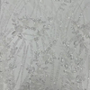 XRD-24186 Tulle with Machine Beads Embroidery Fabric