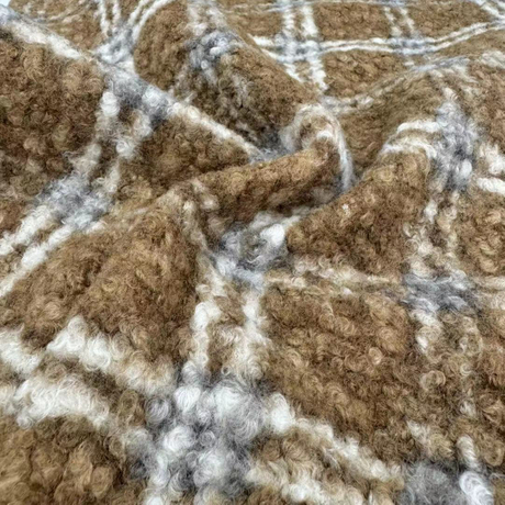 FZ-24064 Printed 100% Poly High Quality Knitted Fleece Fabric