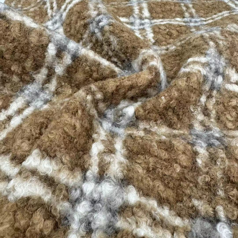 FZ-24064 Printed 100% Poly High Quality Knitted Fleece Fabric
