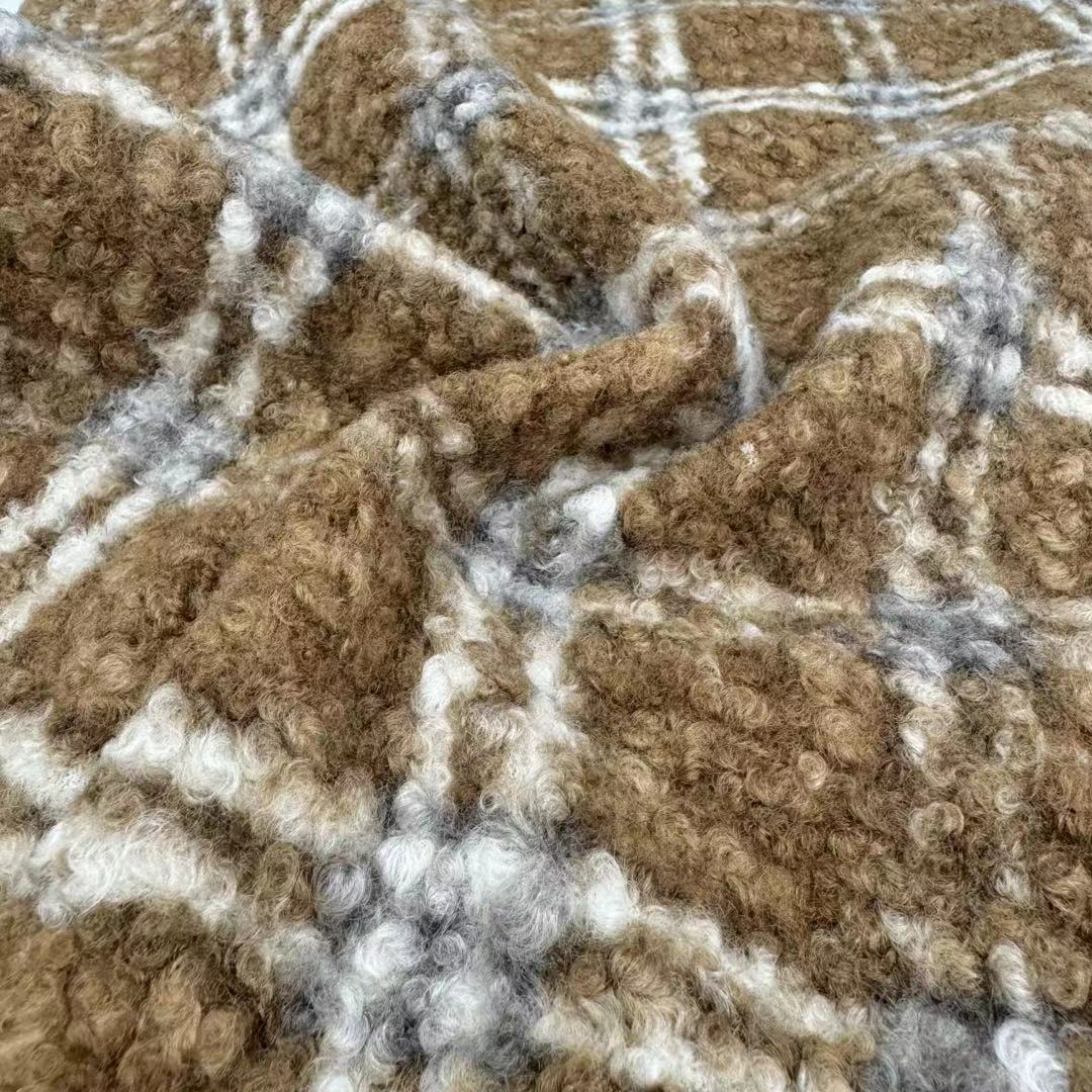 FZ-24064 Printed 100% Poly High Quality Knitted Fleece Fabric