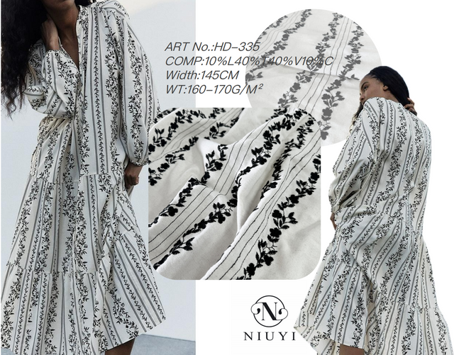 HD-335 Plain Embroidery Fabric Wholesale