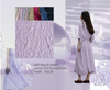 FSP-24004 Dyed Crepe Woven Fabric Wholesale for daisy wear