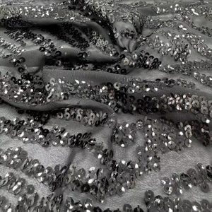 SNP-275 Chiffon with Spangle Embroidery Fabric