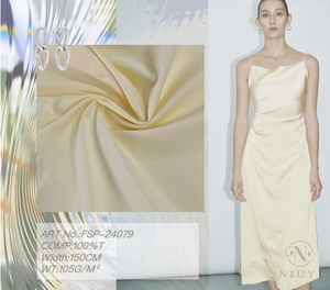 FSP-24079 Dyed Poly Woven Fabric Wholesale manufacturer