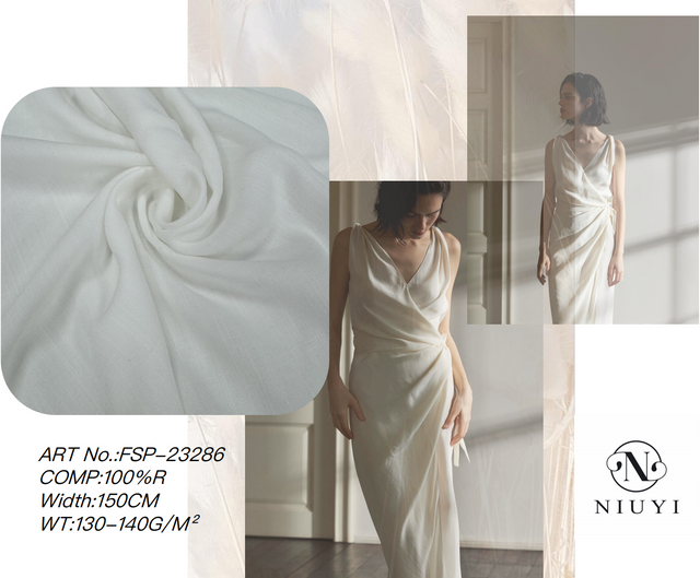 FSP-23286 Dyed 100% Rayon Woven Fabric Wholesale