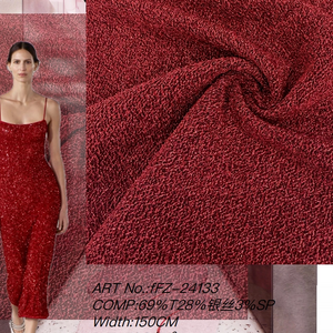 FZ-24133 Knitted with Lurex Fabric high quality wholesale