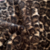 WT-24014 100% Polyester Printed Faux Fur Fabric Leopard Printed Fake Hair Like Rabbit Fur