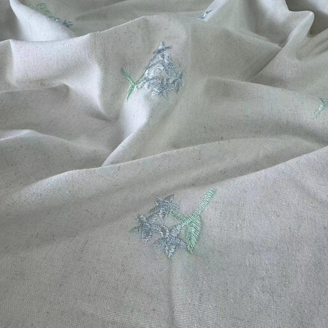 HD-340 Plain Embroidery Fabric Wholesale