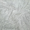 XRD-24187 Tulle with Machine Beads Embroidery Fabric