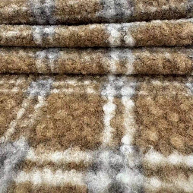 FZ-24064 Printed 100% Poly High Quality Knitted Fleece Fabric