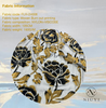 FLH-24006 Woven Burn out Printing Fabric