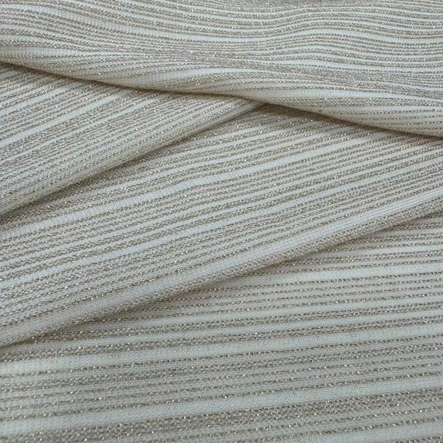 FZ-24017 Knitted with Lurex Fabric Wholesale