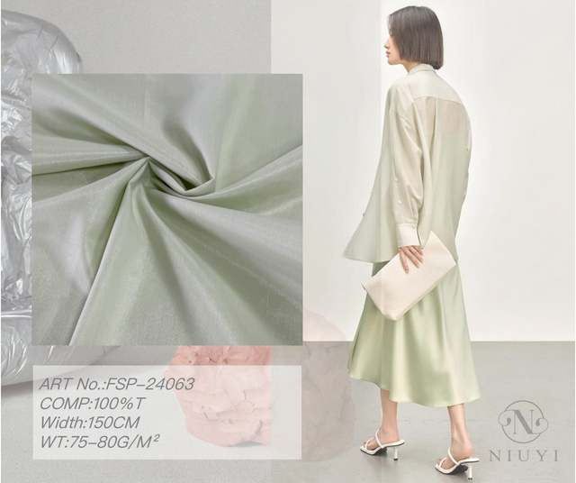 FSP-24063 Dyed Poly Woven Fabric Wholesale