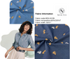 HDX-24109 Embroidery Denim Fabric wholesale