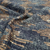 DEN-021 Machine Sequins Embroidery Denim Fabric