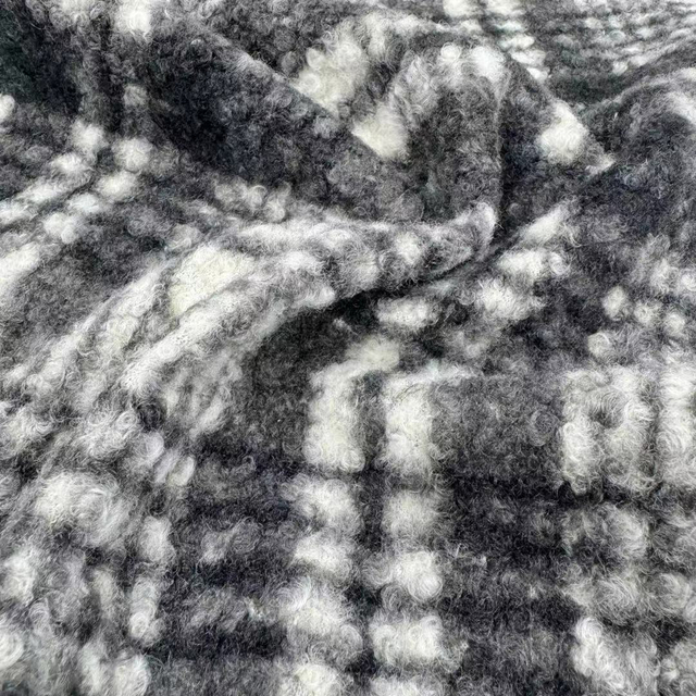 FZ-24058 Printed 100% Poly High Quality Knitted Fleece Fabric