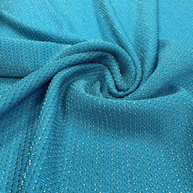 FZ-24018 Jacquard Knitted with Lurex Fabric Wholesale