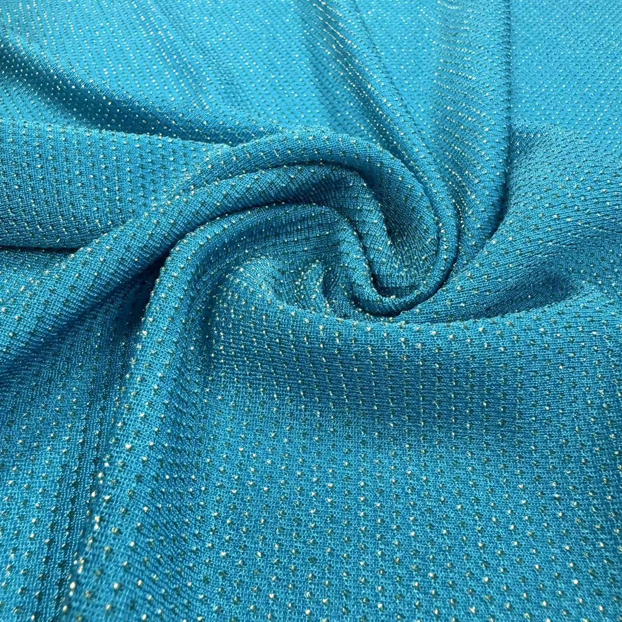 FZ-24018 Jacquard Knitted with Lurex Fabric Wholesale