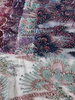 23-1154 Tulle with Machine Beads Embroidery Fabric