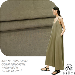FSP-24084 Dyed Cotton/Linen Woven Fabric Wholesale